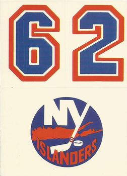 1985-86 Topps - Stickers #32 New York Islanders Front