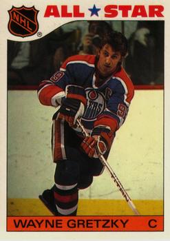 1985-86 Topps - Stickers #2 Wayne Gretzky Front