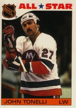 1985-86 Topps - Stickers #7 John Tonelli Front