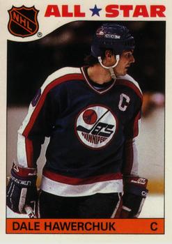 1985-86 Topps - Stickers #8 Dale Hawerchuk Front