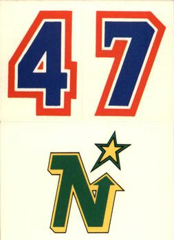 1986-87 Topps - Stickers #29 Minnesota North Stars Front