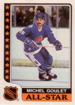 1986-87 Topps - Stickers #2 Michel Goulet Front