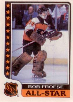 1986-87 Topps - Stickers #7 Bob Froese Front