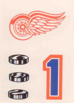 1986-87 Topps - Stickers #15 Detroit Red Wings Front