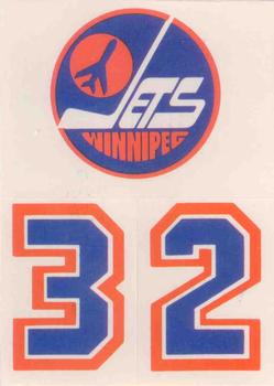 1986-87 Topps - Stickers #19 Winnipeg Jets Front
