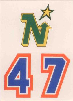 1986-87 Topps - Stickers #29 Minnesota North Stars Front