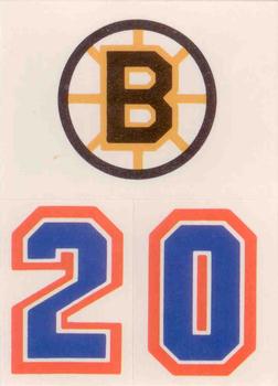 1986-87 Topps - Stickers #31 Boston Bruins Front
