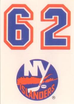 1987-88 Topps - Stickers #32 New York Islanders Front