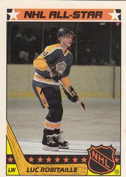 1987-88 Topps - Stickers #12 Luc Robitaille Front
