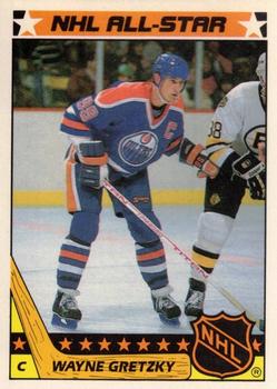 1987-88 Topps - Stickers #5 Wayne Gretzky Front
