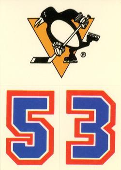1987-88 Topps - Stickers #16 Pittsburgh Penguins Front