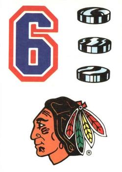 1987-88 Topps - Stickers #21 Chicago Blackhawks Front
