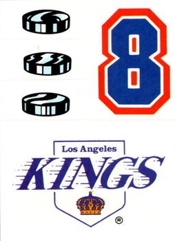 1987-88 Topps - Stickers #22 Los Angeles Kings Front