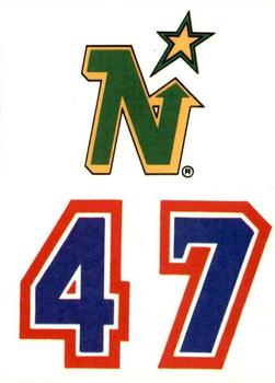 1987-88 Topps - Stickers #29 Minnesota North Stars Front
