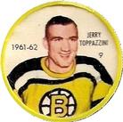 1961-62 Shirriff Coins #9 Jerry Toppazzini Front