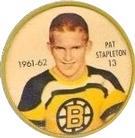 1961-62 Shirriff Coins #13 Pat Stapleton Front