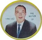 1961-62 Shirriff Coins #19 Phil Watson Front