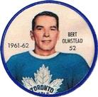 1961-62 Shirriff Coins #52 Bert Olmstead Front
