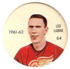 1961-62 Shirriff Coins #64 Leo Labine Front