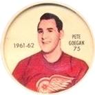 1961-62 Shirriff Coins #75 Pete Goegan Front
