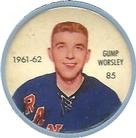 1961-62 Shirriff Coins #85 Gump Worsley Front