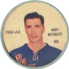 1961-62 Shirriff Coins #88 Andy Bathgate Front
