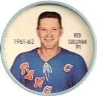 1961-62 Shirriff Coins #91 Red Sullivan Front