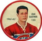 1961-62 Shirriff Coins #120 Jean Gauthier Front