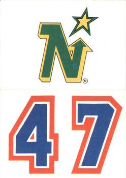 1988-89 Topps - Stickers #29 Minnesota North Stars Front