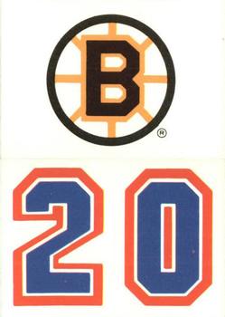 1988-89 Topps - Stickers #31 Boston Bruins Front