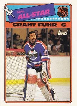 1988-89 Topps - Stickers #6 Grant Fuhr Front