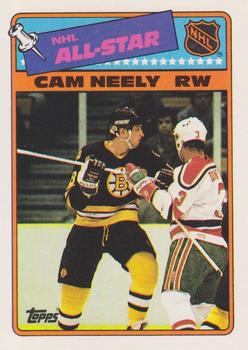 1988-89 Topps - Stickers #9 Cam Neely Front