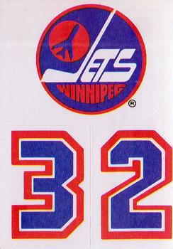 1988-89 Topps - Stickers #19 Winnipeg Jets Front