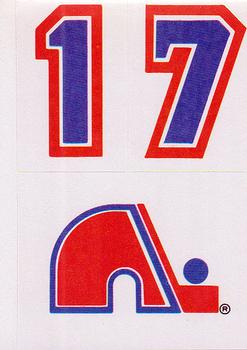 1988-89 Topps - Stickers #20 Quebec Nordiques Front