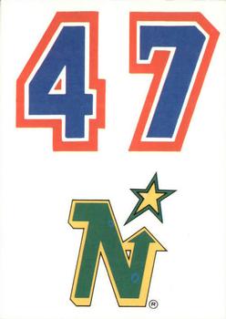 1988-89 Topps - Stickers #29 Minnesota North Stars Front