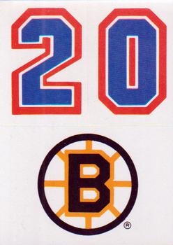 1988-89 Topps - Stickers #31 Boston Bruins Front