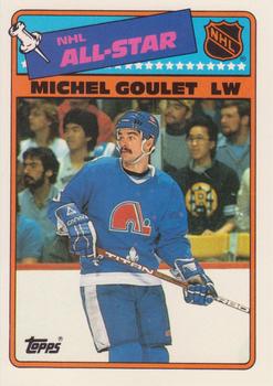 1988-89 Topps - Stickers #7 Michel Goulet Front