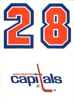 1989-90 Topps - Stickers #30 Washington Capitals Front