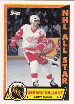 1989-90 Topps - Stickers #2 Gerard Gallant Front
