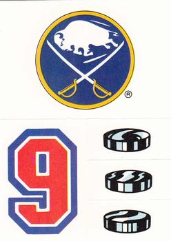 1989-90 Topps - Stickers #14 Buffalo Sabres Front