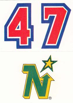 1989-90 Topps - Stickers #29 Minnesota North Stars Front