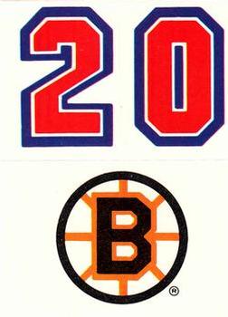 1989-90 Topps - Stickers #31 Boston Bruins Front