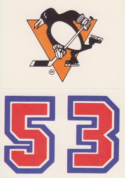 1989-90 Topps - Stickers #16 Pittsburgh Penguins Front