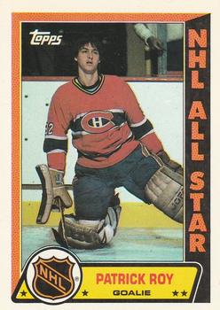 1989-90 Topps - Stickers #6 Patrick Roy Front