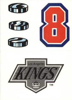 1989-90 Topps - Stickers #22 Los Angeles Kings Front