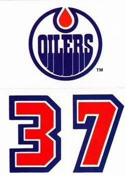 1989-90 Topps - Stickers #33 Edmonton Oilers Front
