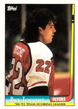 1991-92 Topps - Team Scoring Leaders #13 Rick Tocchet Front