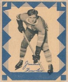 1937-38 O-Pee-Chee (V304E) #135 Jimmie Fowler Front
