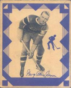 1937-38 O-Pee-Chee (V304E) #157 George Brown Front