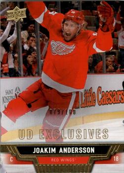 2013-14 Upper Deck - UD Exclusives #348 Joakim Andersson Front